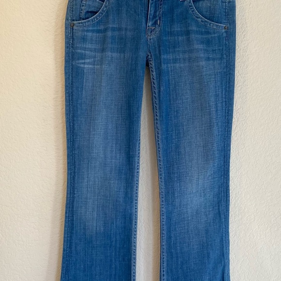HUDSON Jeans Signature Bootcut Flap Pockets Jeans Size 26 Perfect Jeans Long - Picture 4 of 13